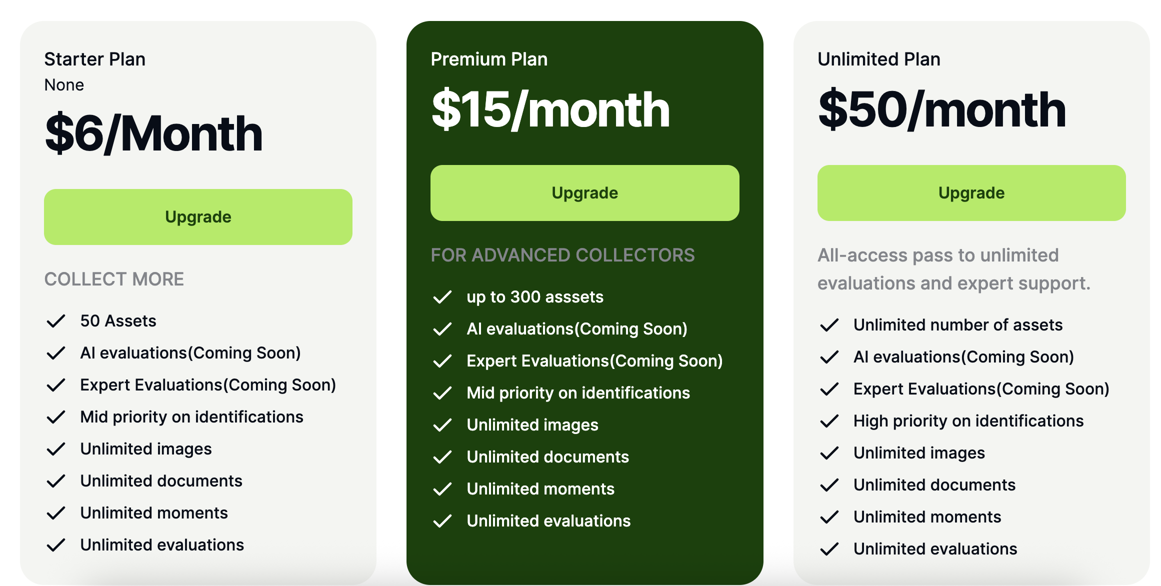 Billing Page